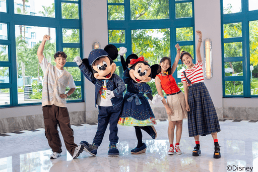 ミッキーとミニー